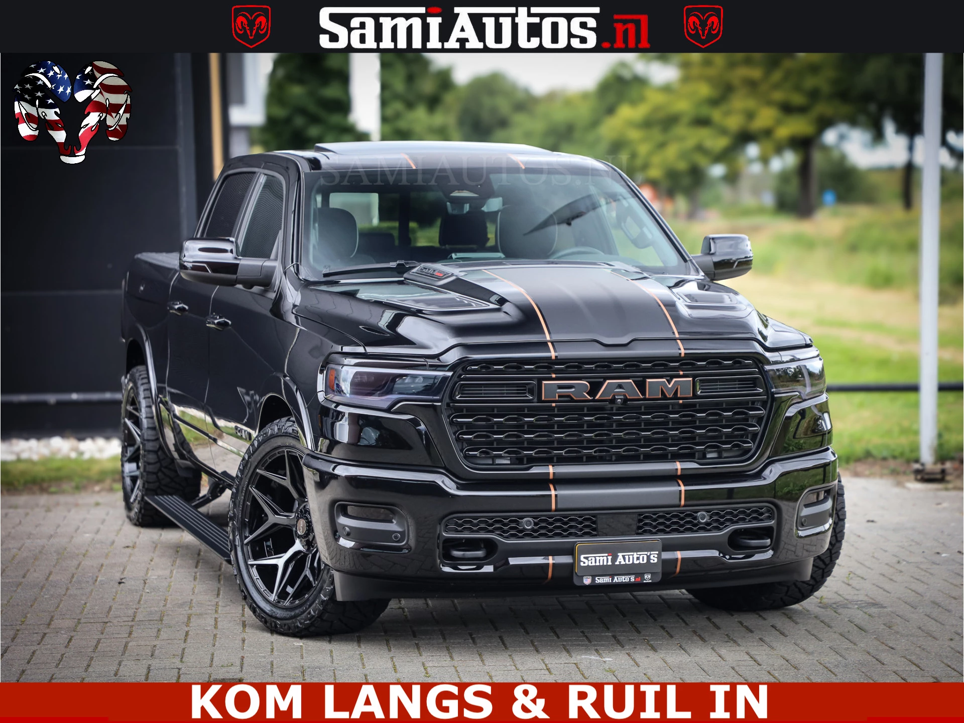 Dodge Ram Pick-Up 2024 - LIMITED SPORT H.O 540HP 706Nm | Massage + Full Option | De Meest Luxe en Volle in zijn Klasse | imagem 17