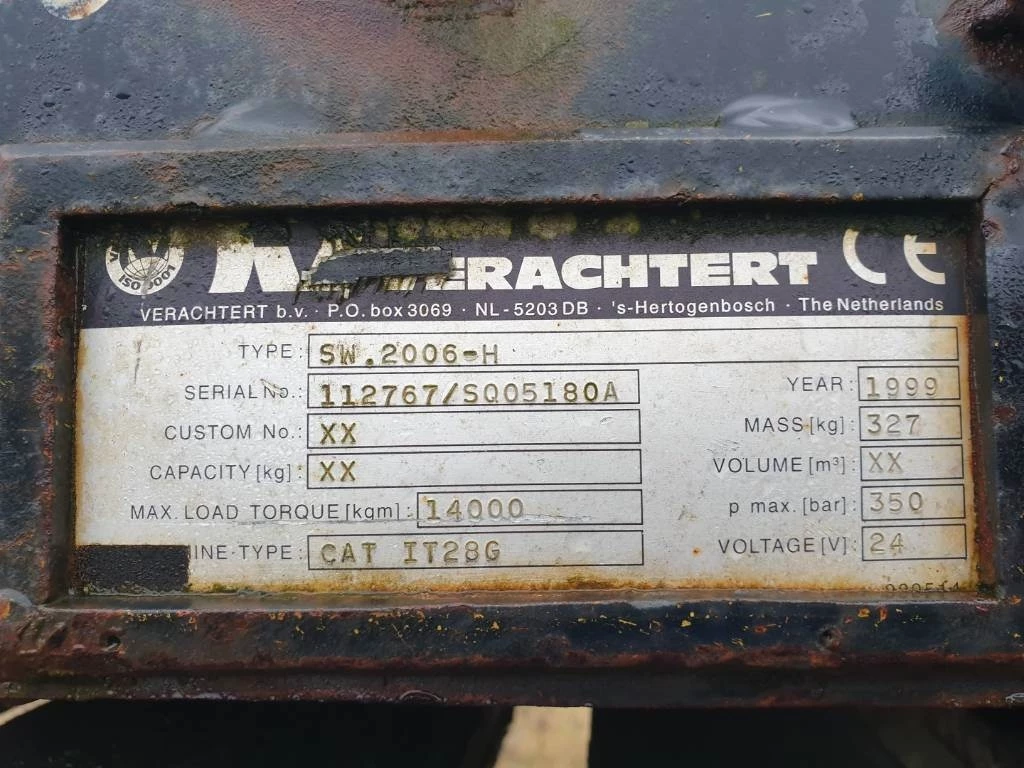 Verachtert 1999 - Quick Coupler - Cat 928G / IT28G imagen 14