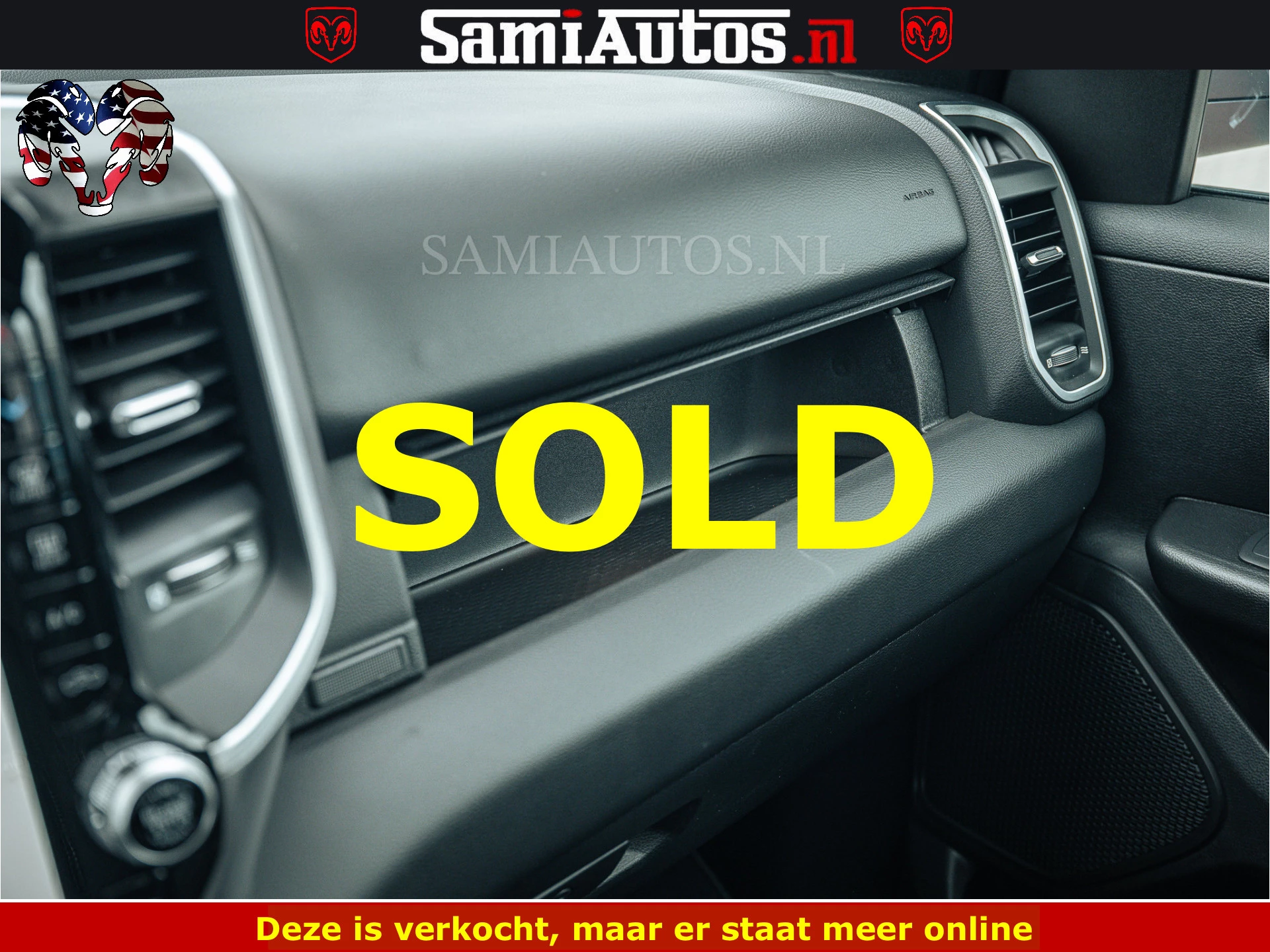 Dodge Ram Pick-Up 2024 - SPORT | 5.7 V8 4x4 HEMI | PANORAMA DAK | GROOTSCHERM 12 INCH | LPG | Diamond Black Pearl | obrázek 30