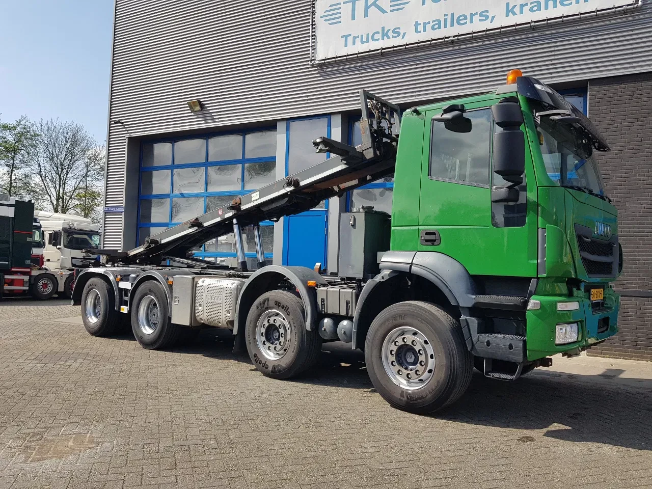 Iveco Stralis 2014 - 450 8x4 Steel 430.000 km kettingsyst 30 ton obrázek 18