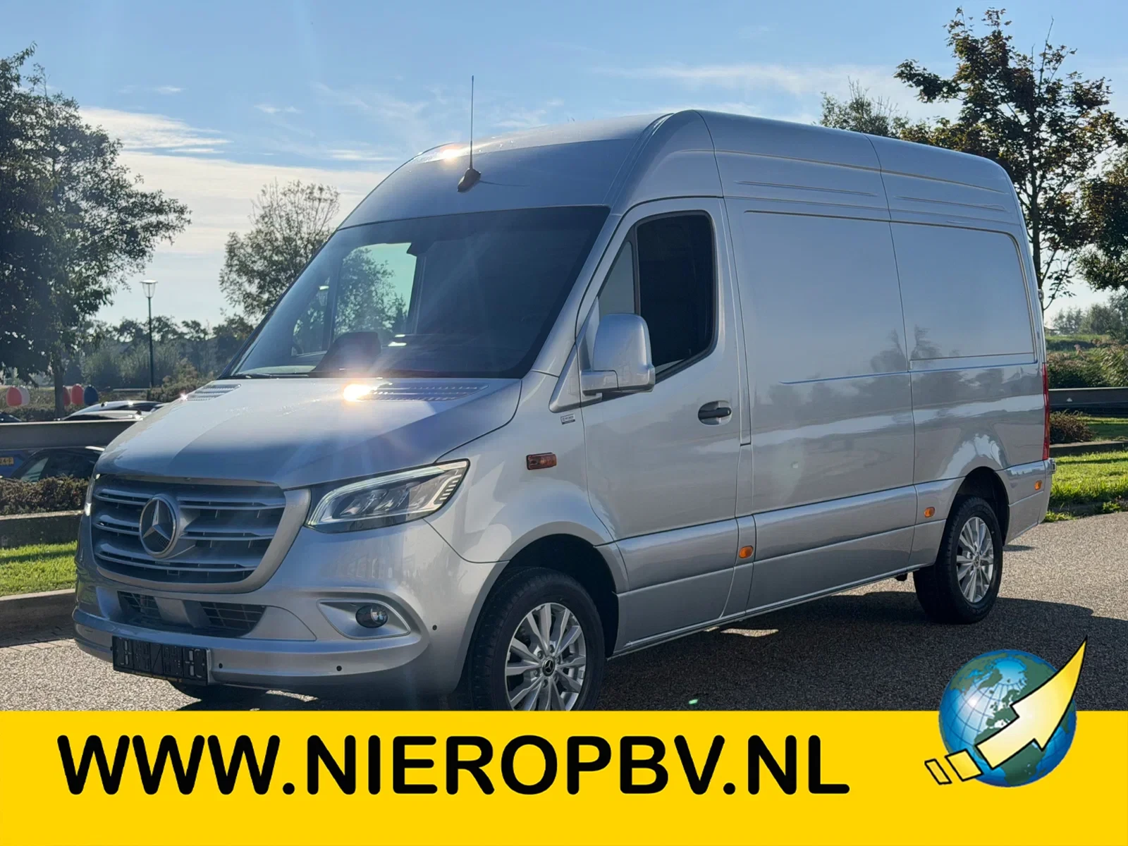 Mercedes-Benz Sprinter 2024 - 317CDI L2H2 Automaat Airco Navi Cruisecontrol EURO 6 BPM VRIJ afbeelding 1
