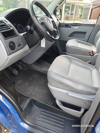 Volkswagen Transporter 2009 - Kombi 2.5 TDI 340 Trendl. Apk Mei 2027 , 8 pers. Airco , nette bus. 131PK imagen 11