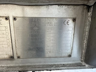 Feldbinder N/A 1999 - FOOD / 33.500L / 2-COMP / LIFTAXLE / PUMP / ALCOA bild 65