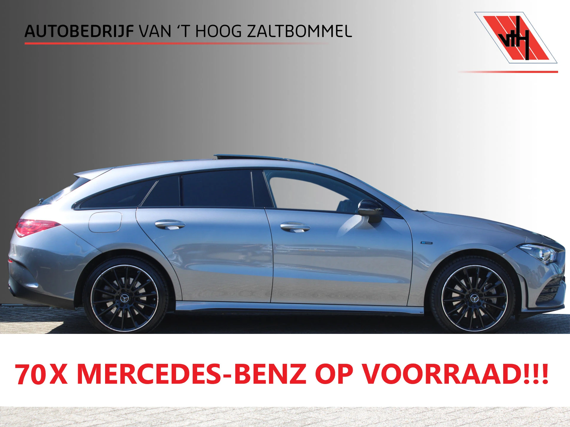 Mercedes-Benz CLA 2021 - Shooting Brake 250e AUT8 AMG Limited NIGHT PAKKET PANORAMADAK MEMORY SFEER TREKHAAK afbeelding 1