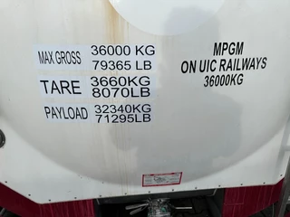 CIMC tankcontainers N/A 2017 - 20FT ISO / 25.040L / L4BN / T12 / steam heating / bottom discharge / 2.5Y-TEST/CSC: 03/2027 obrazek 12