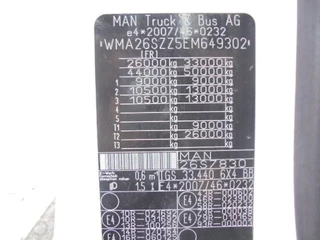 MAN TGS 2014 - 33.440 ZAND ZUIGER obrazek 38