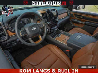 Dodge Ram Pick-Up 2024 - LONGHORN ® EDITION | NEW SADDLE LEATHER | VIRTUAL | HEAD | PANODAK | LUCHTVERING | BOM VOL | DC | 5,7L V8 HEMI 402 PK | image 3