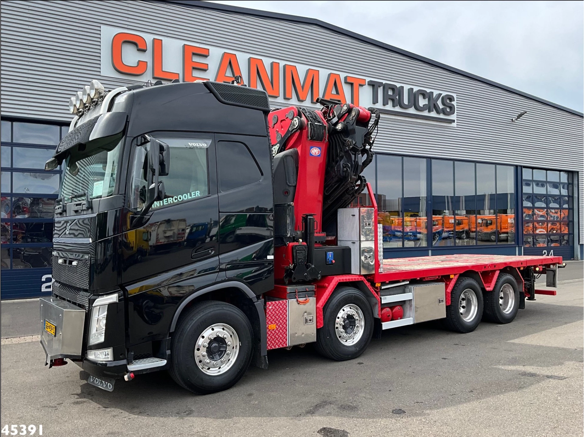 Volvo FH 2016 - 540 8x4 HMF 85 Tonmeter laadkraan + Fly-Jib Just 222.786 km! imagen 2