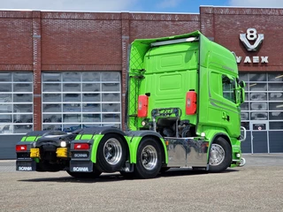 Scania R620-V8 2013 - Topline 6x2 - Retarder - Full air - Leather - 3.15 WB - Bull bar image 31