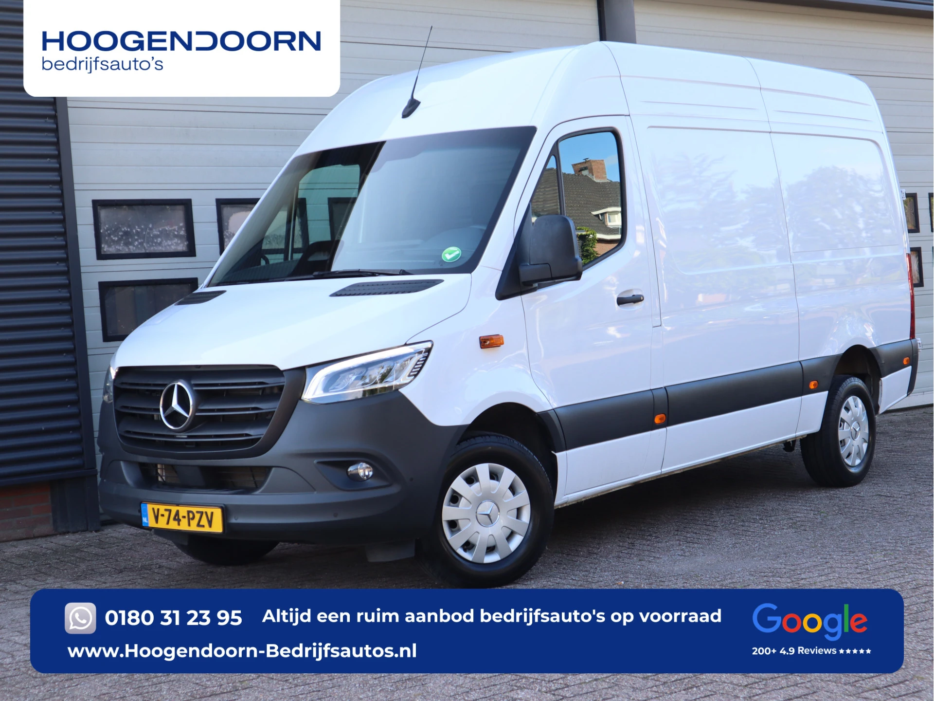 Mercedes-Benz Sprinter 2024 - 317 CDI Automaat L2H2 RWD - LED - Mbux - Camera afbeelding 1