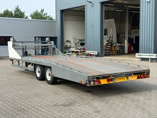 Tijhof TA 8500 2000 - Middenas Oprij Aanhanger / Bpw-Axle zdjęcie 2 miniatura