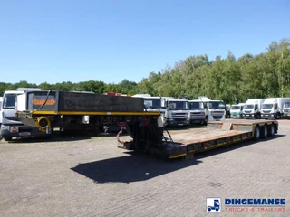 Nooteboom 3-axle lowbed trailer 33 t / extendable 8.5 m 1989 na sprzedaż