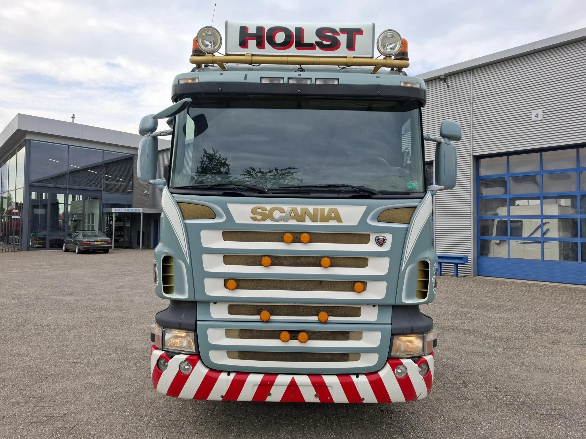 Scania R 2007 - R480 / 8X4 / INLINER / 441355 KM / FULL-AIR / 8TONS FRONT AXLE / FRIDGE / SEMI-AUTOMATIC / EURO-4 / 2006 afbeelding 6