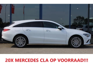 Mercedes-Benz CLA 2022 - Shooting Brake 250e AUT8 Luxury Line PANORAMADAK SFEER LEDER MULTIBEAM KEY-LESS GO afbeelding 1