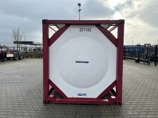 CIMC tankcontainers N/A 2017 - 20FT ISO / 25.040L / L4BN / T12 / steam heating / bottom discharge / 2.5Y-TEST/CSC: 03/2027 immagine 5