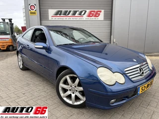 Mercedes-Benz C-Klasse 2002 - Sportcoupé 180 K. afbeelding 2 miniatuur