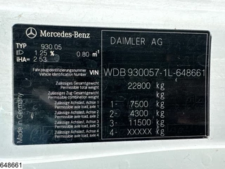 Mercedes-Benz Actros 2013 - 2344 6x2, EURO 5, Combi, Retarder, Lohr, Multilohr immagine 7