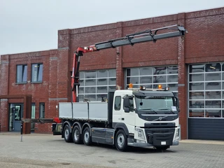 Volvo FM 2014 - 420 8x2*6 - HMF 2120 K4 Crane / Grua / Kran - Remote - Bucket - 3x steering axle - afbeelding 2 miniatuur