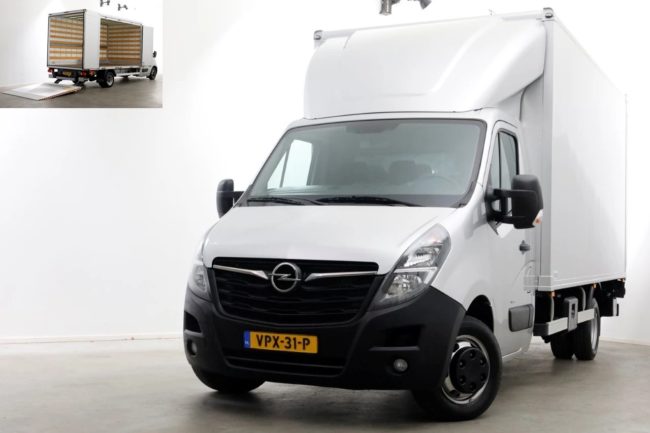 Opel Movano 2022 - 2.3 Turbo 165pk Bakwagen met bovensluit-laadklep 1000kg en zijlader L445cm 05-2022 afbeelding 1