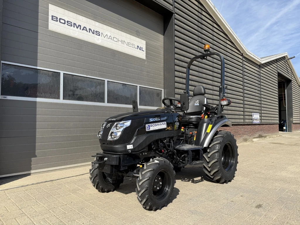 Solis 26 HST minitractor NIEUW black edition / brede agri banden 2026 afbeelding 1