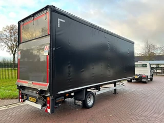 Veldhuizen N/A 2009 - be oplegger 5.5 ton  snel schuifzeilen 1000 kg laadklep изображение 9