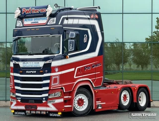 Scania S 2018 - S520 V8 NGS FULL OPTIONS RETARDER 2x TANKS SPECIAL INTERIOR 891.000 KM SHOW TRUCK te koop