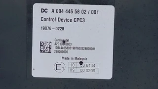 Continental - Electrical System CPC3 regeleenheid MB MP4 afbeelding 2 miniatuur