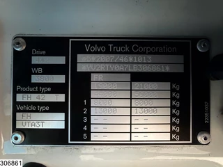 Volvo FH 2020 - 460 EURO 6D, Standairco, I-Shift, 2 Tanks immagine 7