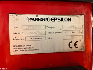 MAN TGS 2015 - 35.400 8x4 Euro 6 Palfinger 17 Tonmeter Z-kraan obrazek 23