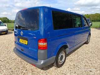 Volkswagen Transporter 2009 - Kombi 2.5 TDI 340 Trendl. Apk Mei 2027 , 8 pers. Airco , nette bus. 131PK imagen 6