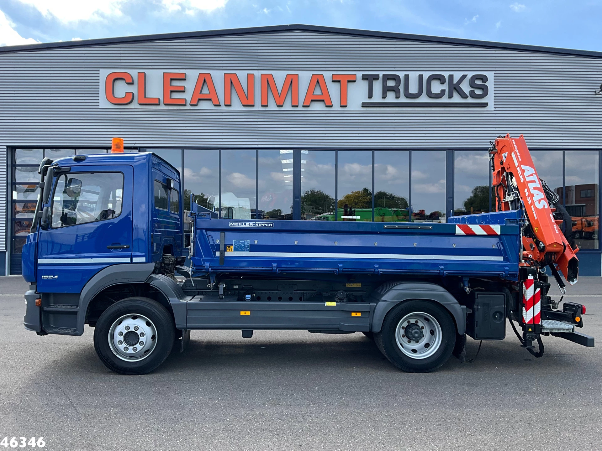 Mercedes-Benz Atego 2023 - 1524 Euro 6 Atlas 10 Tonmeter laadkraan Just 15.807 km! zdjęcie 26