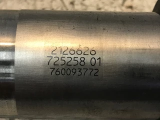 DAF N/A 2022 - 2126626-1911868 NOKKENAS INLAATKLEP CF76/CF86/XF106 (ALS NIEUW) zdjecie 2