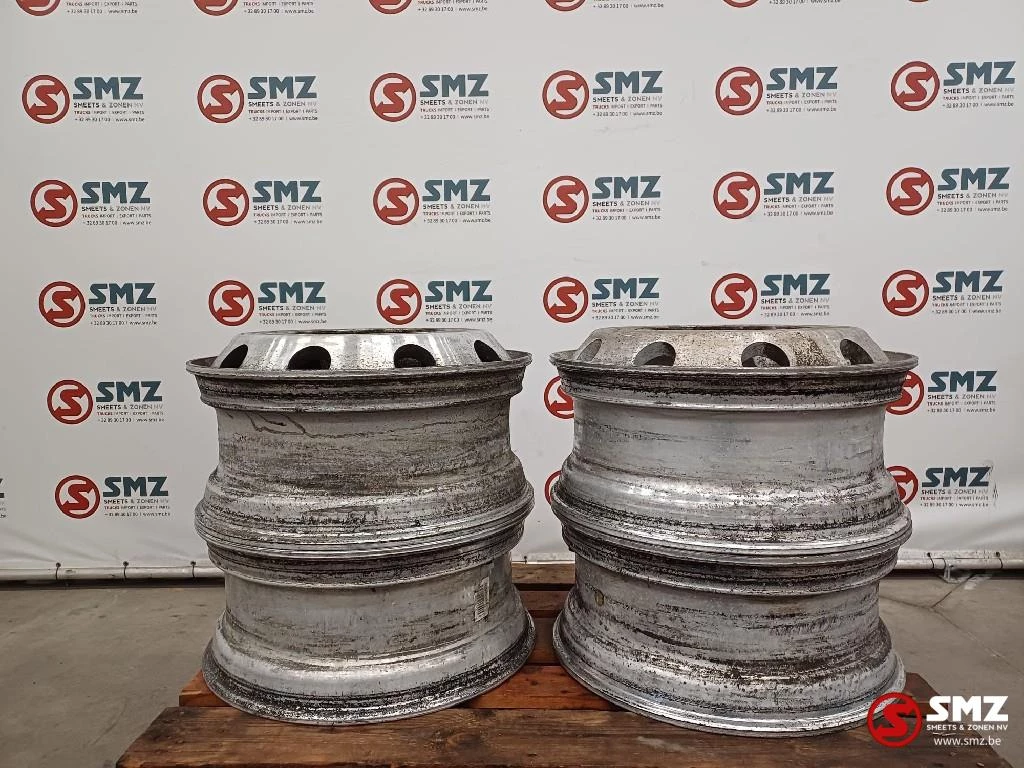 Diversen 2017 - Occ set Alcoa aluminiumvelgen 9,00x22,5 afbeelding 2