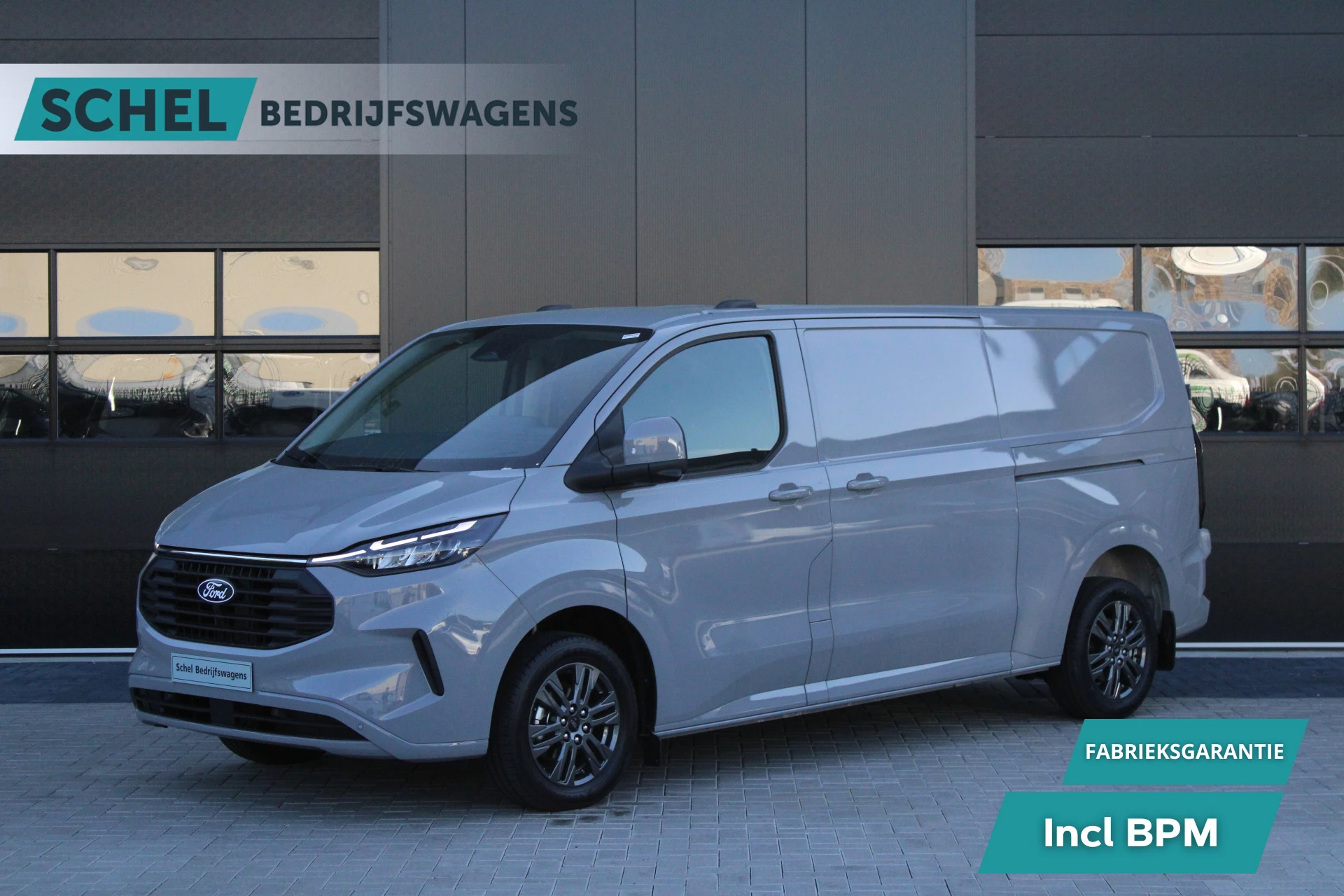 Ford Transit Custom 2025 - 320 2.0 TDCI L2H1 Limited 170pk - 1+1 Stoelopstelling - 2x Schuifdeur - Adaptive Cruise - Verwarmd stuur - Blind spot - Navigatie - Camera - Draadloos laden - Rijklaar afbeelding 1