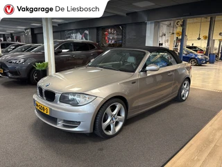 BMW 1 Serie 2008 - Cabrio 120i High Executive / Navi /boeken /clima / Nette kap / PDC afbeelding 2 miniatuur