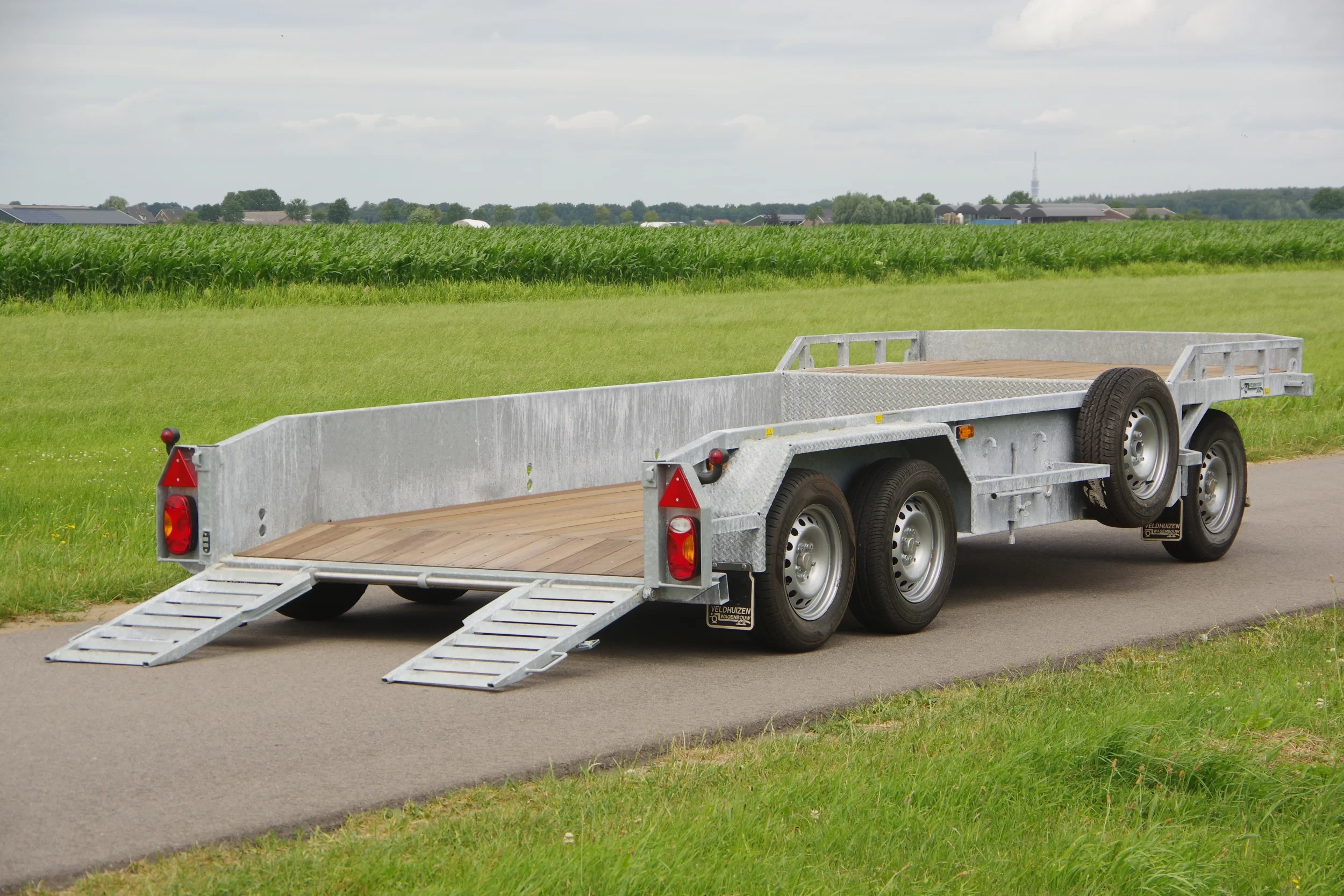 Veldhuizen 2014 - 3,5-tons Schameldieplader 4,0 m. afbeelding 4
