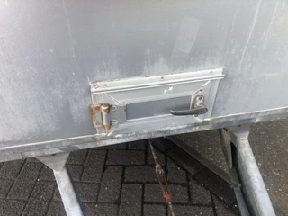 Hapert N/A 1999 - Type R. Enkelas aanhangwagen geremd met verkoopluik Links en rechts. 250x130x180cm. WV-47-XG Zo weg ! imagen 9