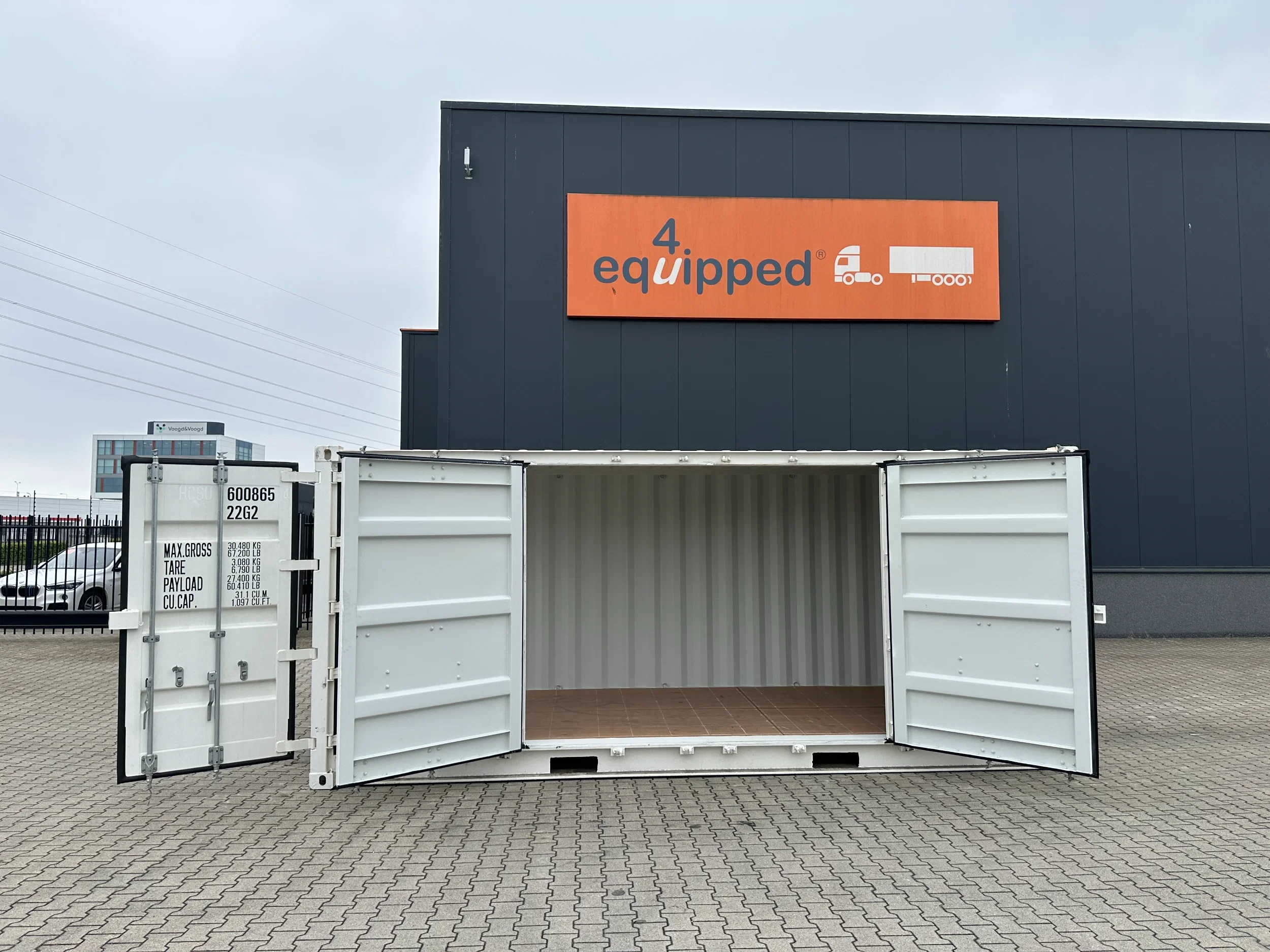 YANGZHOU 2026 - NEW (ONE-WAY) 20FT OPEN-SIDE CONTAINER afbeelding 5