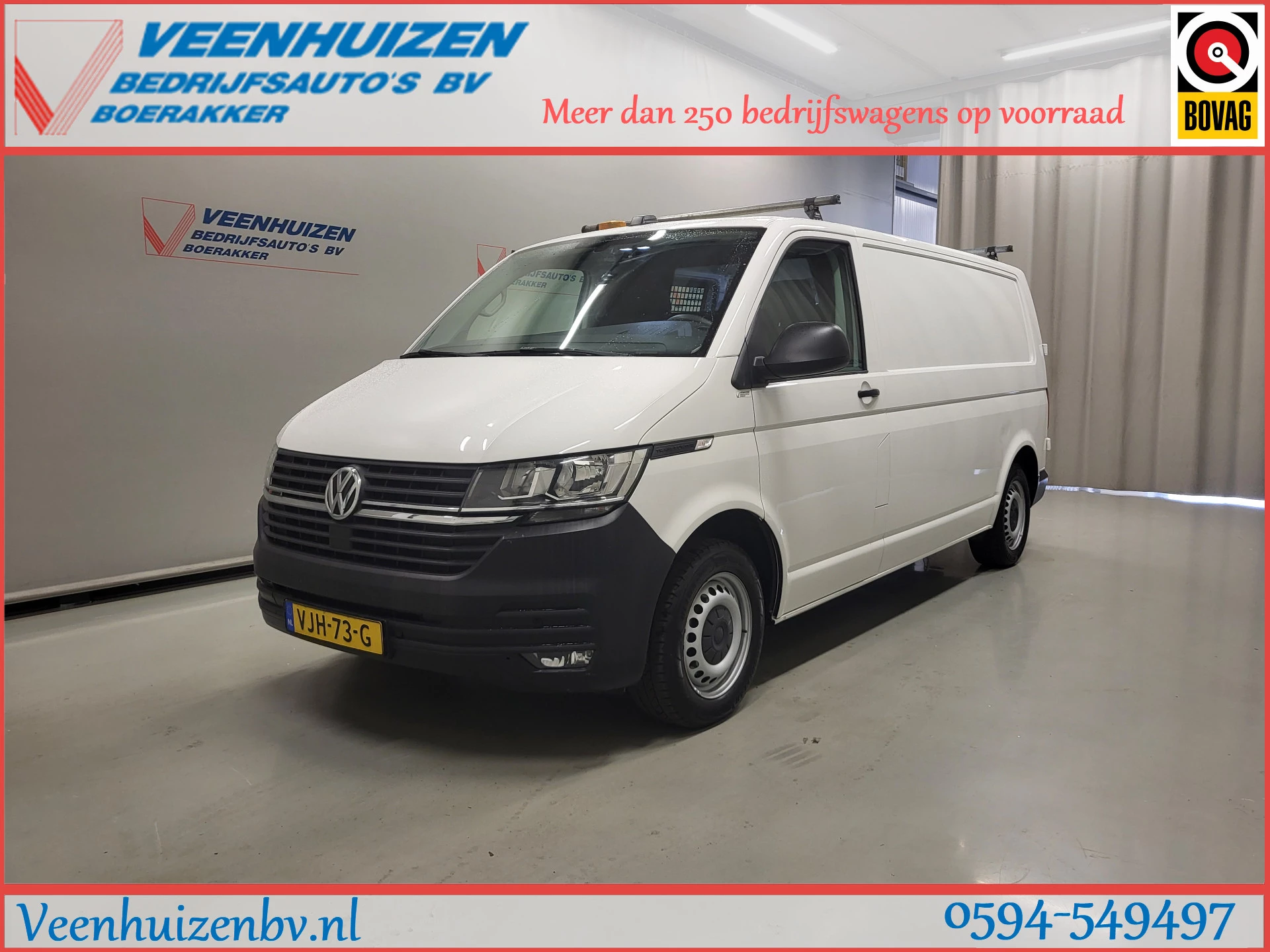 Volkswagen Transporter 2021 - 2.0TDI 150pk L2/H1 4Motion Euro 6! image 1