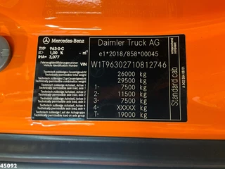 Mercedes-Benz Actros 2025 - 2533 Euro 6 Zoeller 22m³ obrazek 20