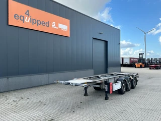 Van Hool 2010 - 20FT/30FT ADR chassis / galvanized / discbrakes / ADR / 2x liftaxle / ALCOA / NL-chassis / APK: 04-2027 zu verkaufen