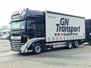 DAF XF480 2019 - SSC 6x2*4 - Tautliner - Full air - Night clima + Krone 3 axle trailer 2015 afbeelding 26