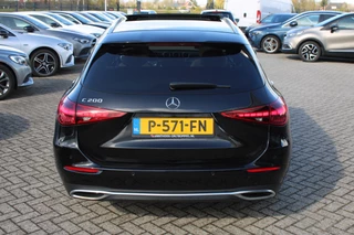 Mercedes-Benz C-Class 2022 - Estate 200 AUT9 Launch Edition Luxury Line PANORAMADAK LEDER MEMORY BURMESTER SFEER 360-CAMERA KEY-LESS GO zdjecie 4