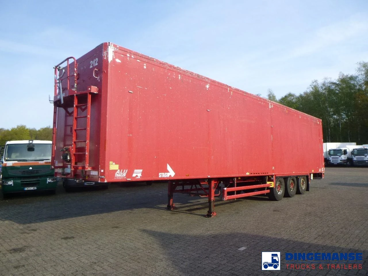 Stas Walking floor trailer alu 90 m3 2006 Bild 1