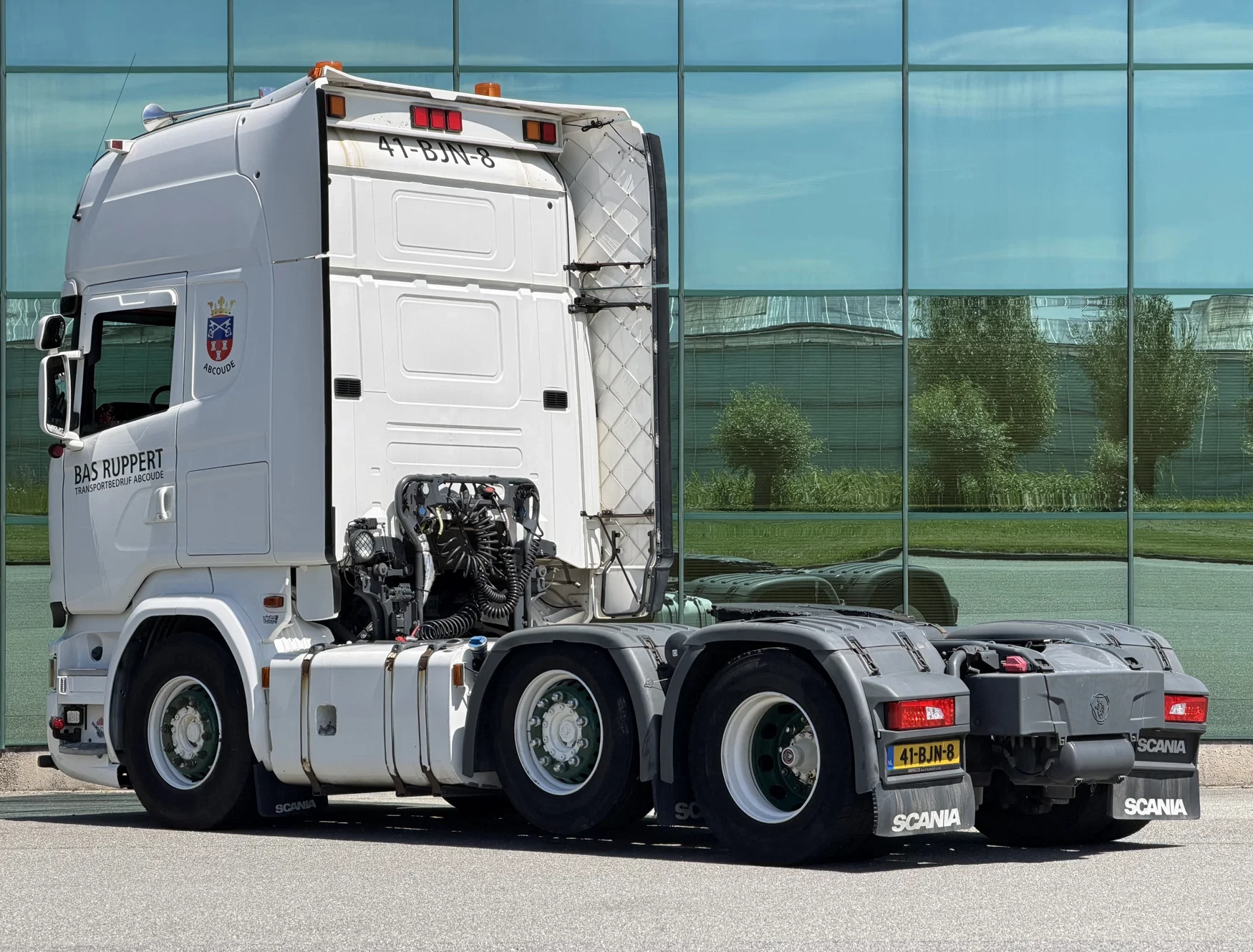 Scania R 2017 - R450 TOPLINE 6X2 TWINSTEER RETARDER 2x TANKS HOLLAND TRUCK zdjęcie 3
