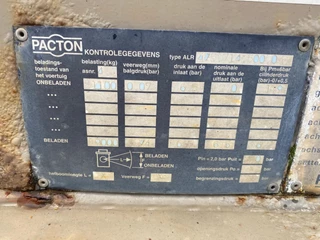 Pacton N/A 2000 - 40 FT Container Chassis / BPW + DISC imagen 8