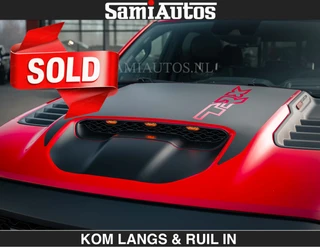 Dodge Ram Pick-Up 2023 - TRX HELLCAT | 6.2 V8 702PK | FLAME RED | BOM VOL | CARBON | RAMBAR | HUD | LPG | BEAD-LOCK WHEELS | afbeelding 2 miniatuur