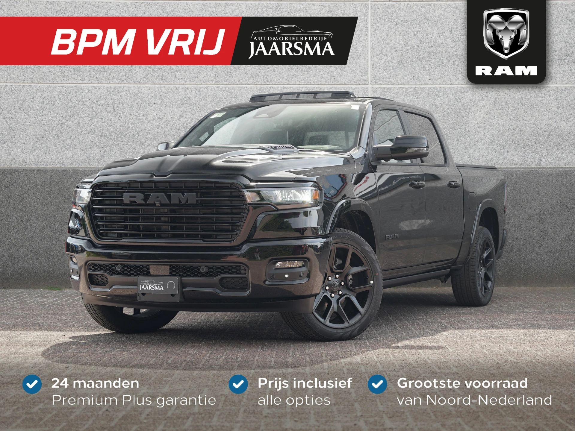 Dodge Ram 1500 2024 - Laramie Night SST Hurricane 426pk afbeelding 1