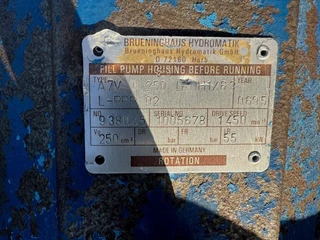 Diverse N/A 1995 - ABB 55 KW ELECTRIC ENGINE + OIL PUMP zdjecie 8