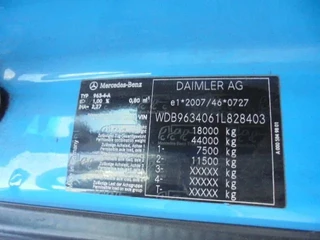 Mercedes-Benz Actros 2013 - 1845 LS VOITH TRUCK BELGIUM afbeelding 17